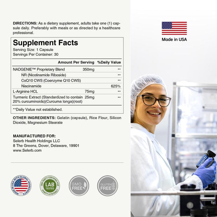 NAD+ Supplement For Men